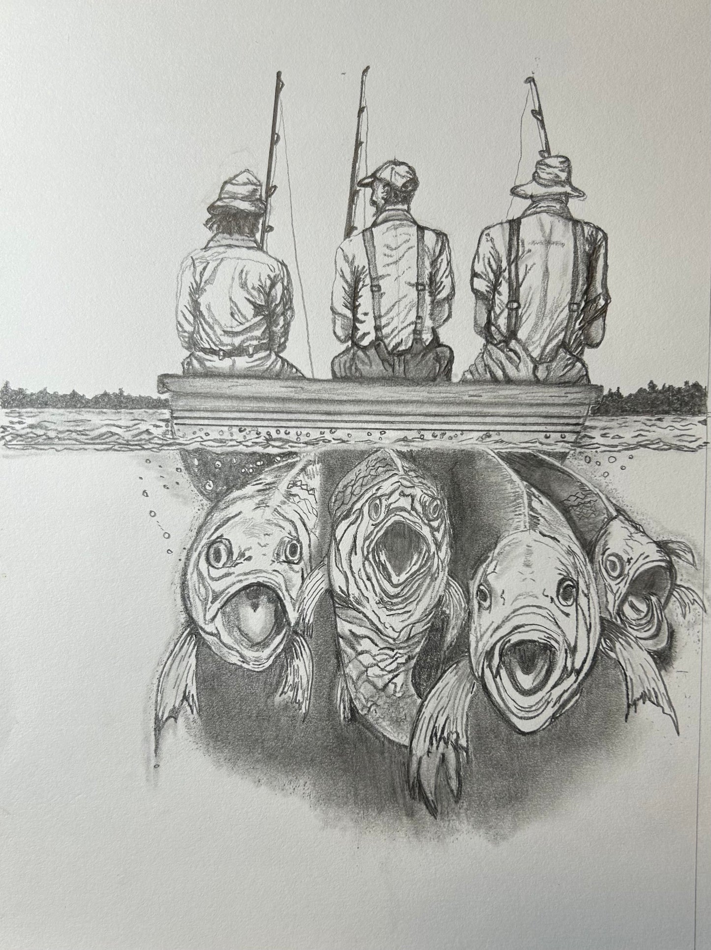 Clowning The Fishermen