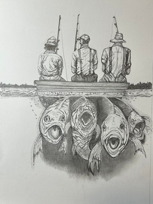 Clowning The Fishermen